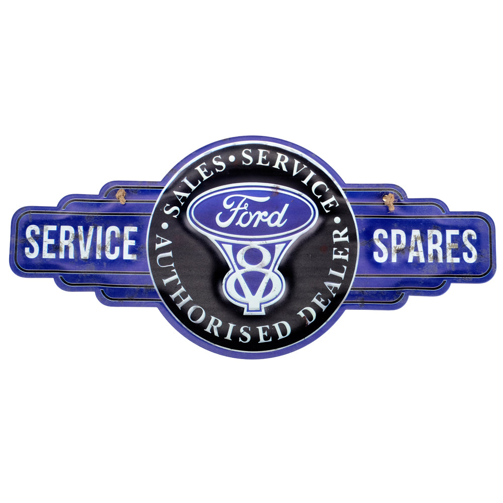Vintage Auto-Style Brand Signs