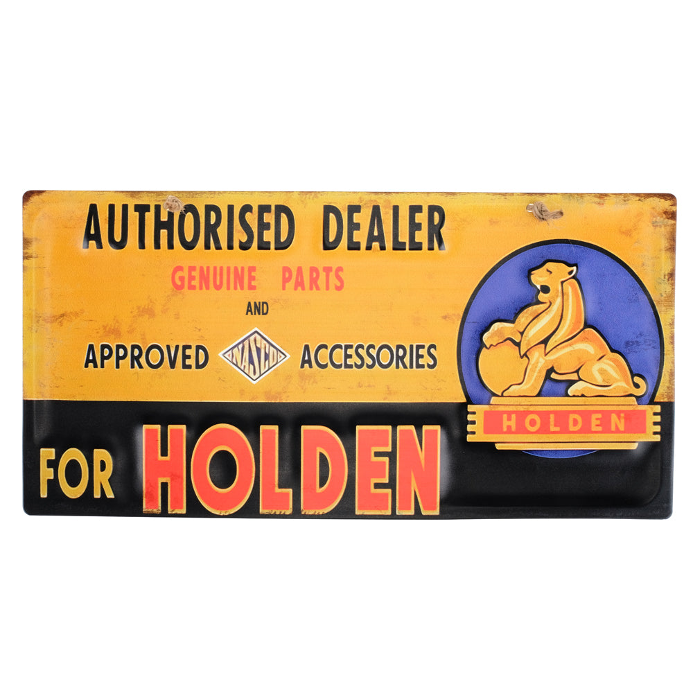 Vintage Auto-Style Brand Signs
