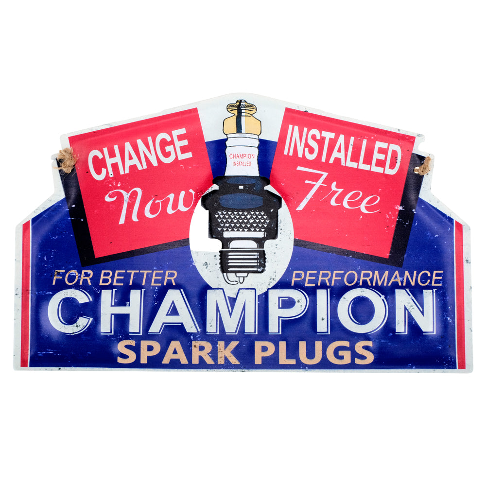Vintage Auto-Style Brand Signs