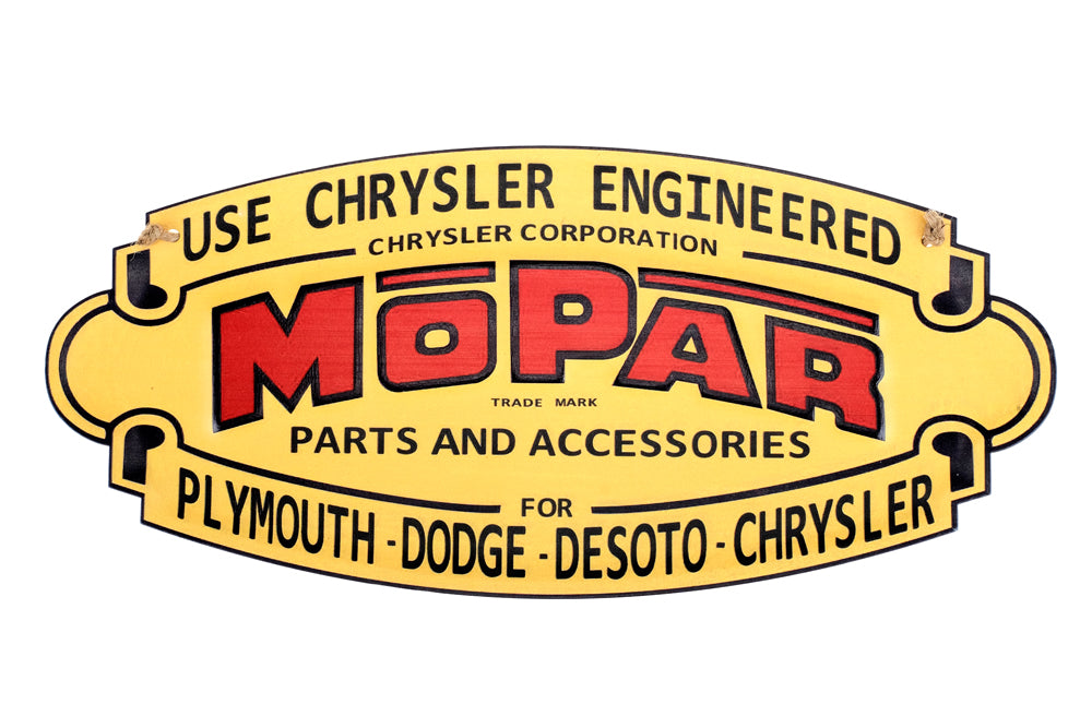 Vintage Auto-Style Brand Signs