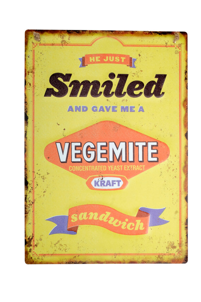 Vintage Auto-Style Brand Signs