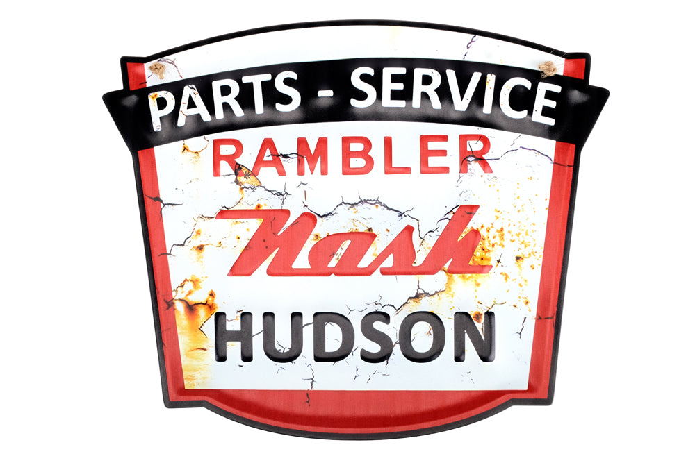 Vintage Auto-Style Brand Signs