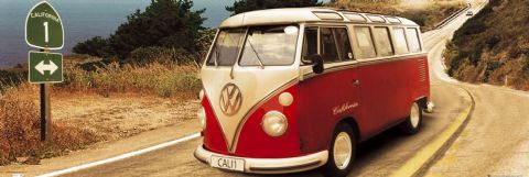 VW California Camper Route