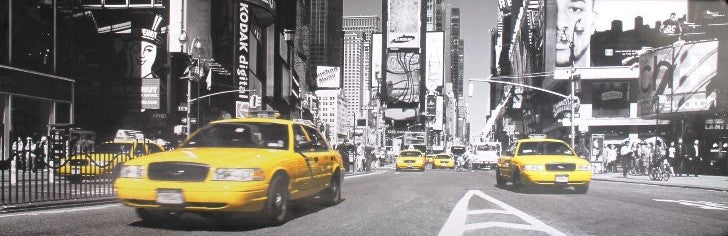 City Streets Yellow Taxi