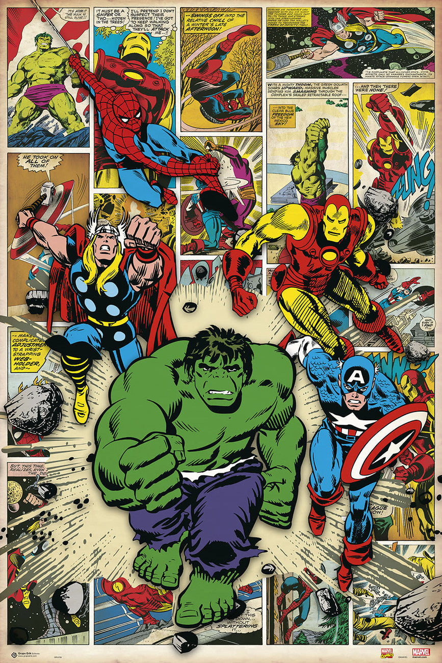 Here Comes the Heroes Marvel