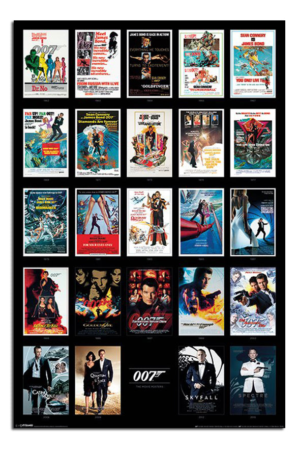 007 Series Collage