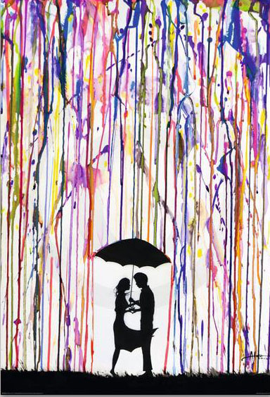 Marc Allante Umbrella Couple