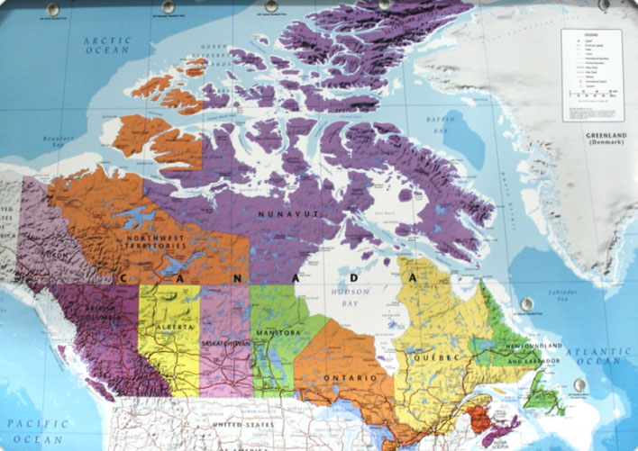 Map of Canada