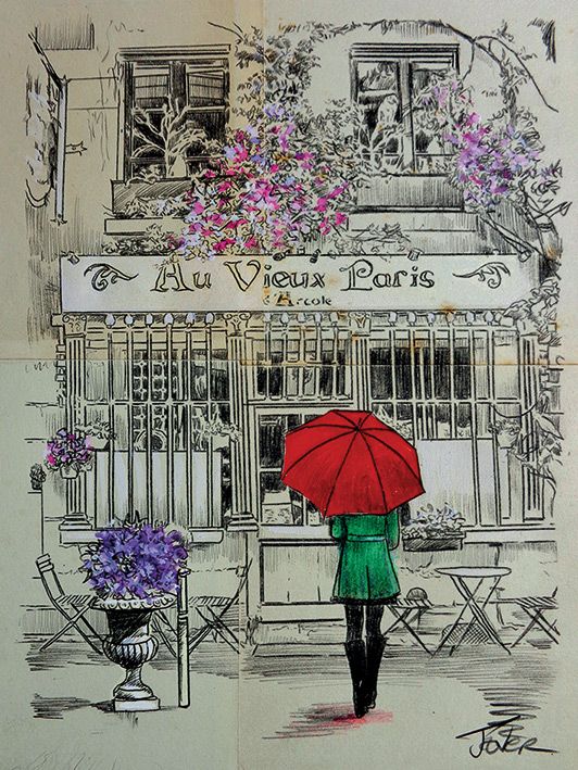 Loui Jover Au Vieux Paris