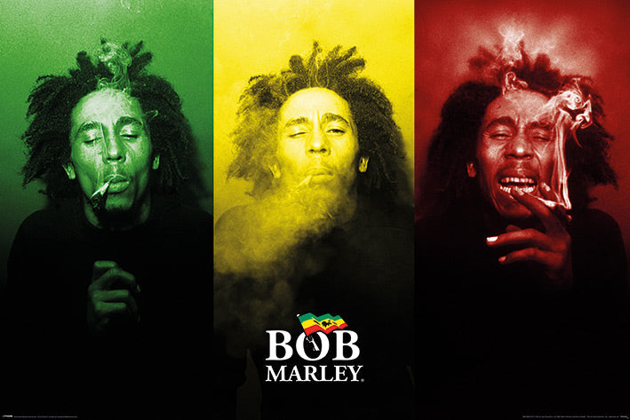 Bob Marley Tricolour Smoke