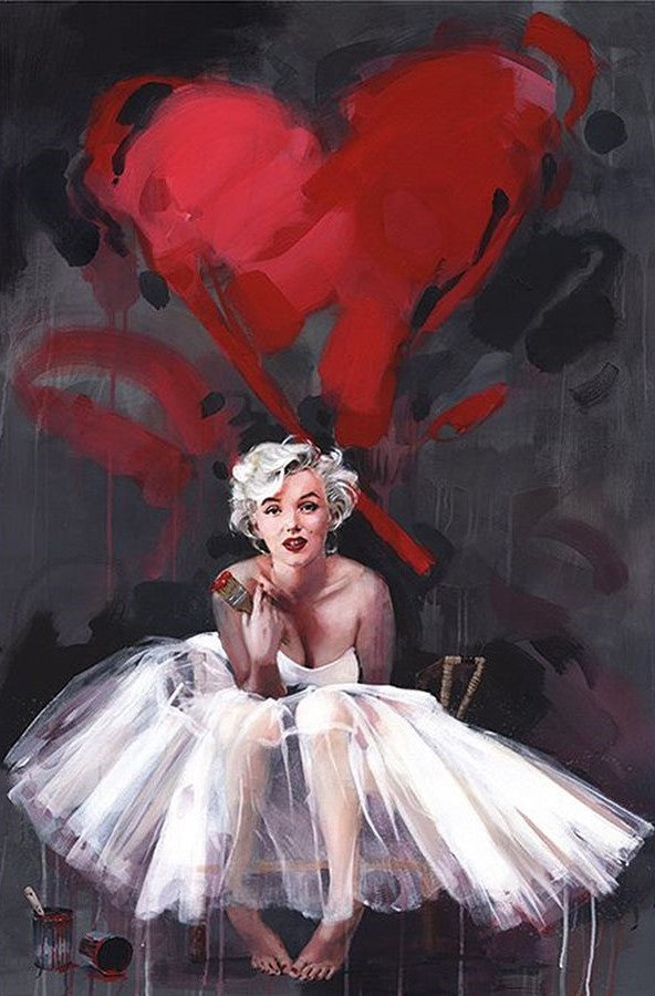 Marilyn Monroe Poster Paint