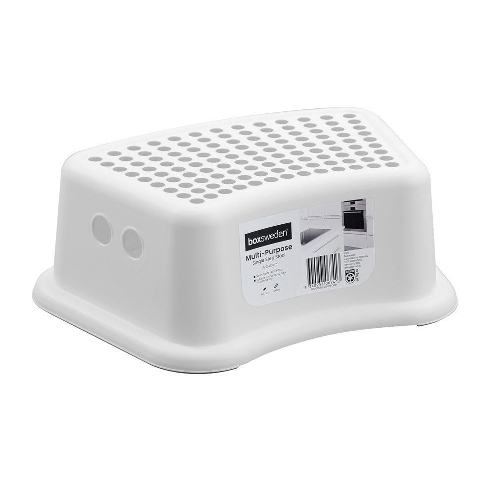 Single Step Stool Anti Slip 37 x 25 x 13cm