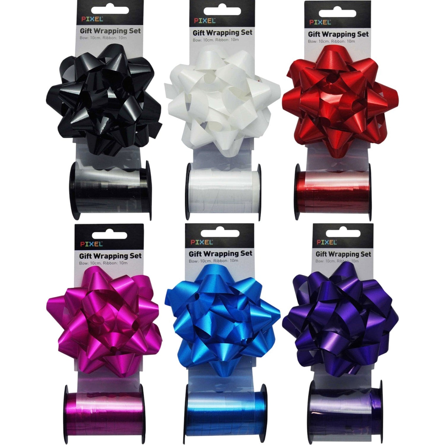 Star Bow with Ribbon Glossy