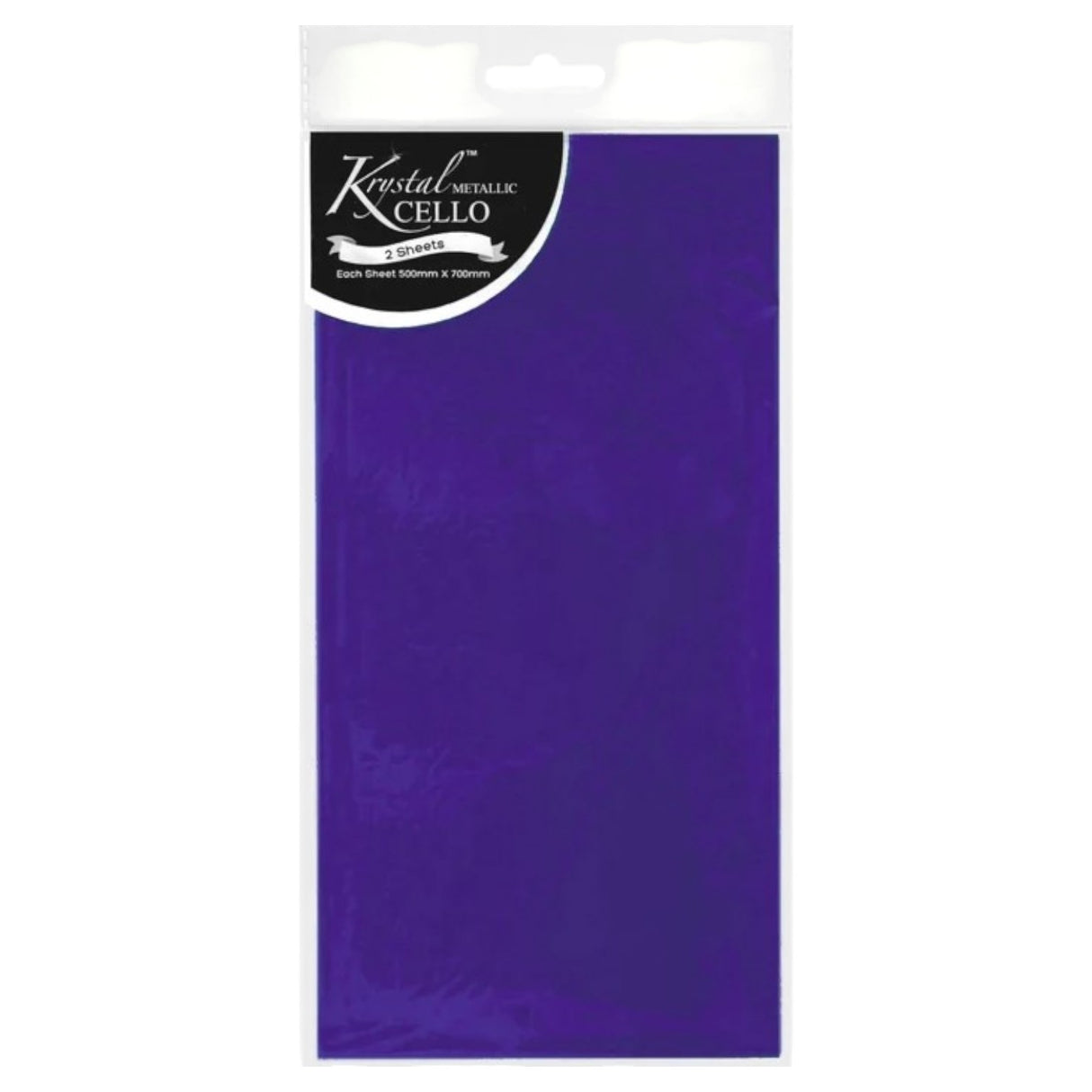 Blue Cello Wrap - 2 Sheets