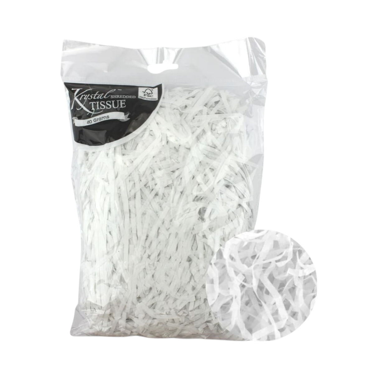 White Tissue Shred - 40g