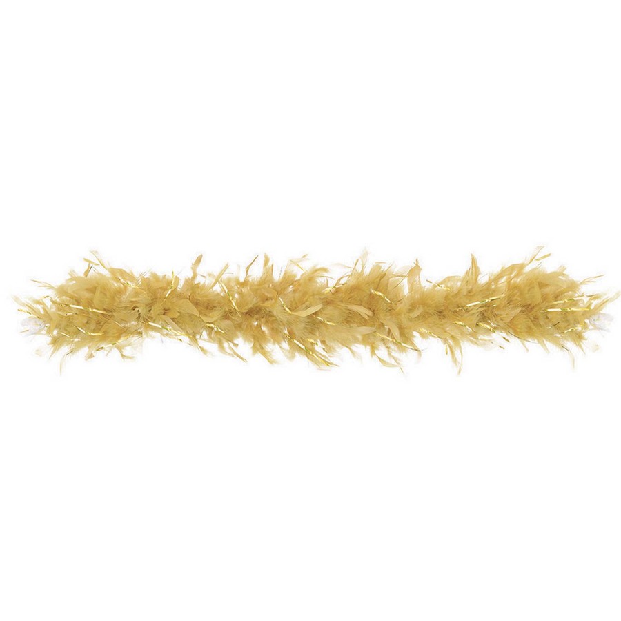 Feather Boa Gold 1.8m