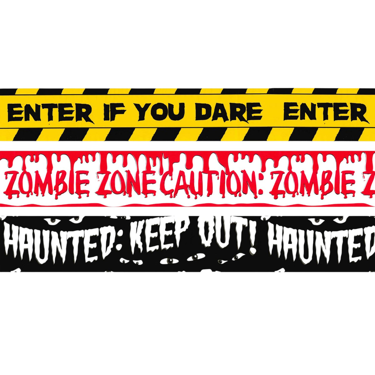 Caution Tape - 3 Designs