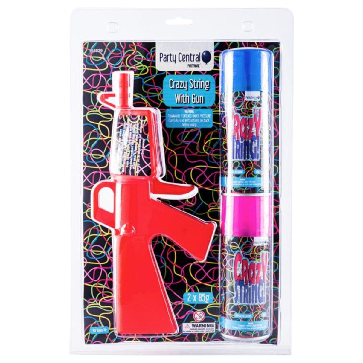 Crazy String with Gun - 2 Pack