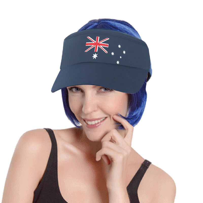Aussie Sun Visor - Red Dot
