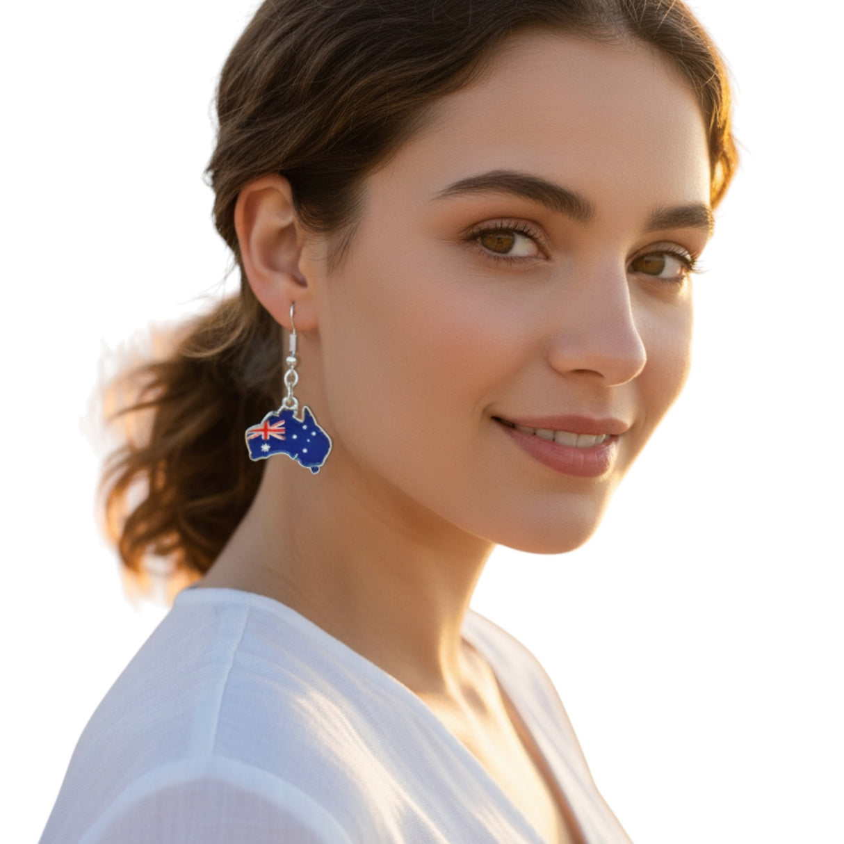 Aussie Flag Earrings - 2 Assorted