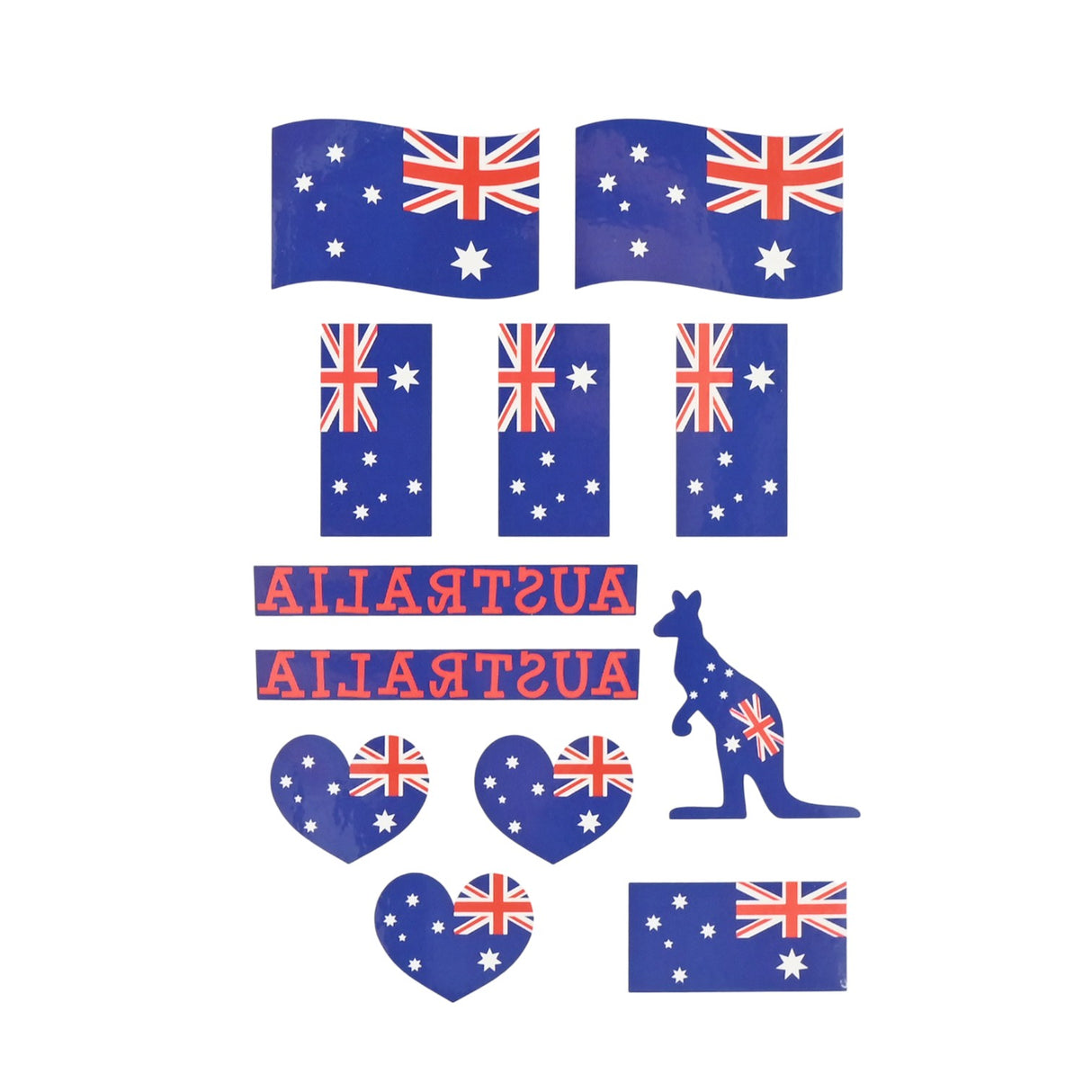 Aussie Tattoos - 12 Assorted
