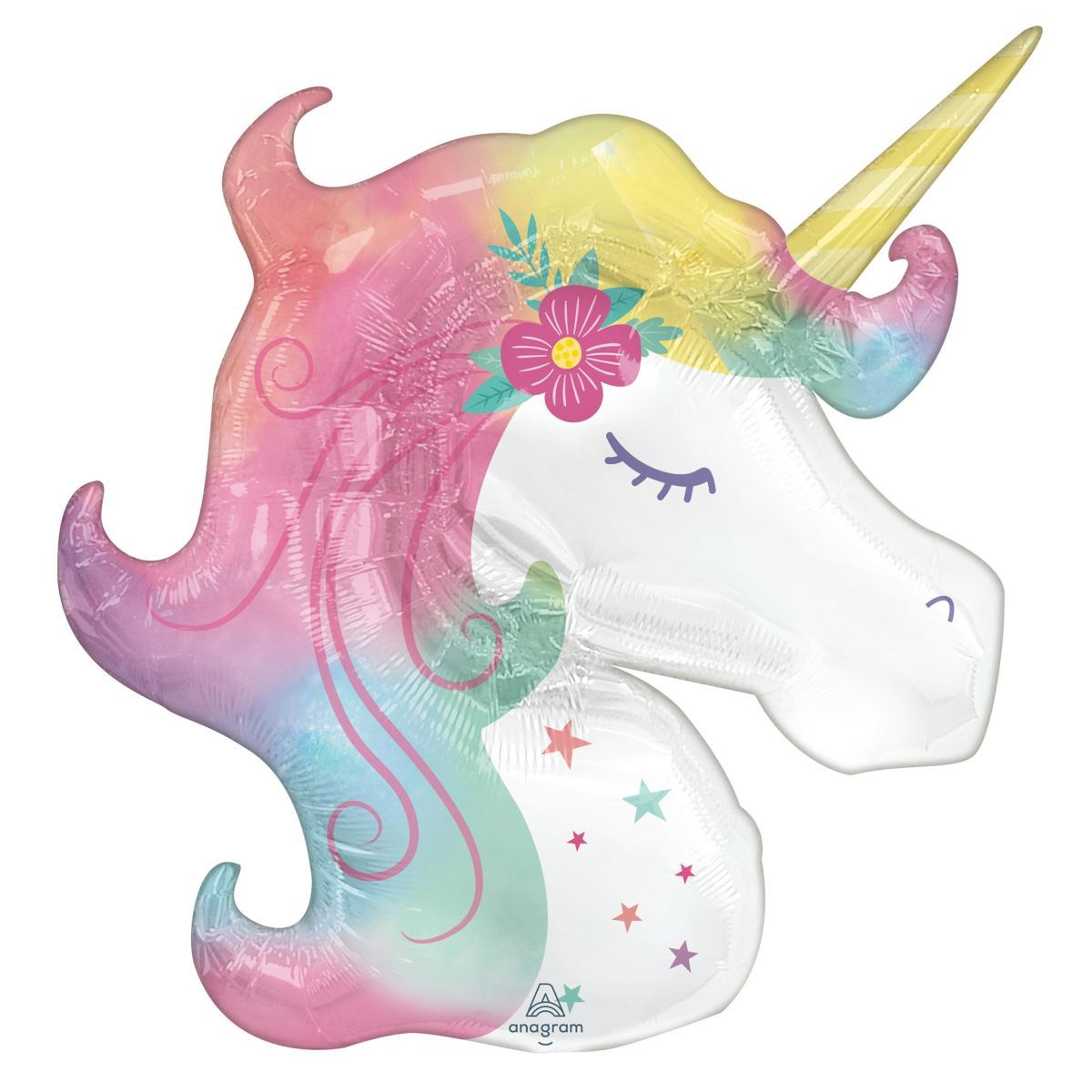 SuperShape Enchanted Unicorn Foil Balloon 83cm x 73cm