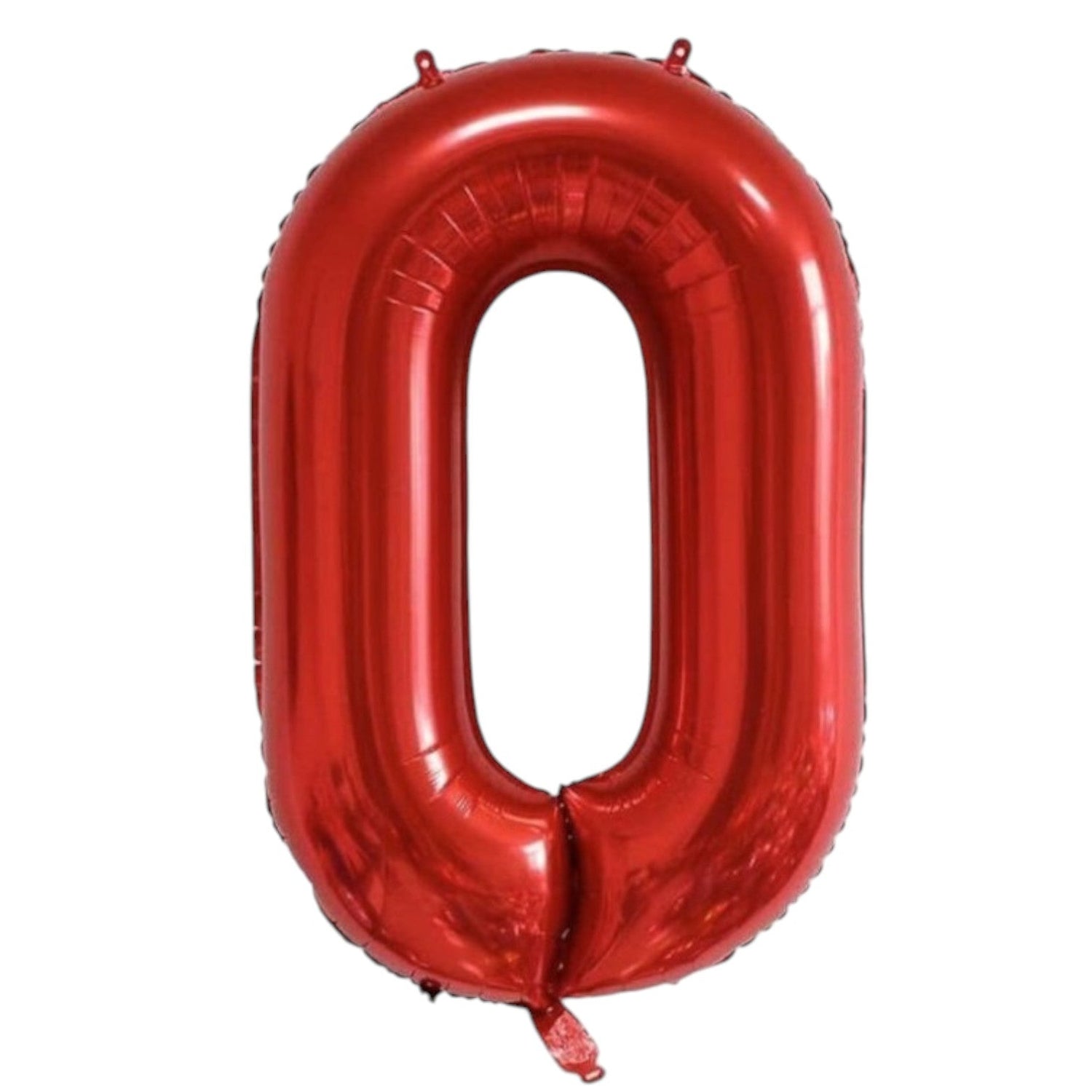 Number 0 Red Balloon 86cm