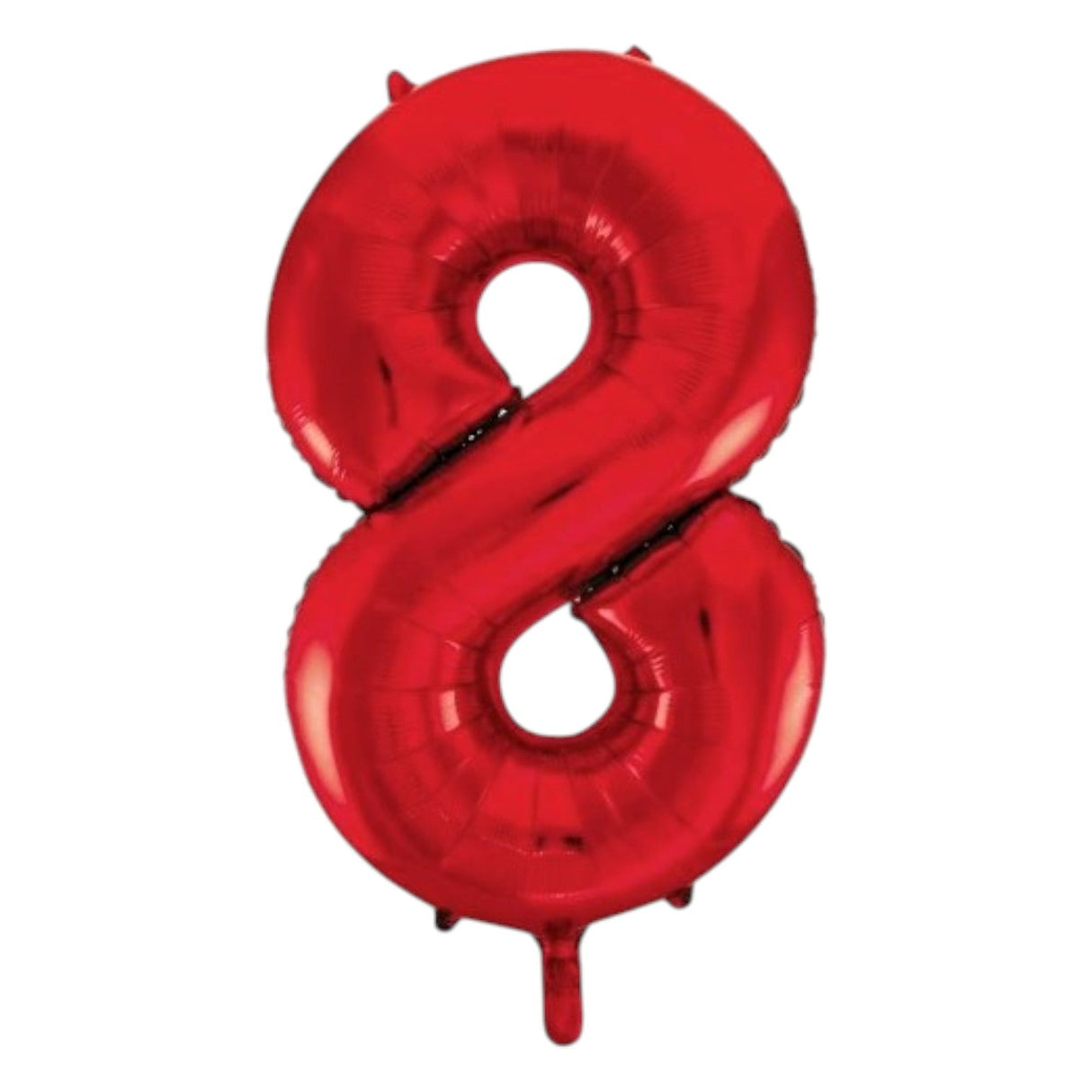Number 8 Red Balloon 86cm