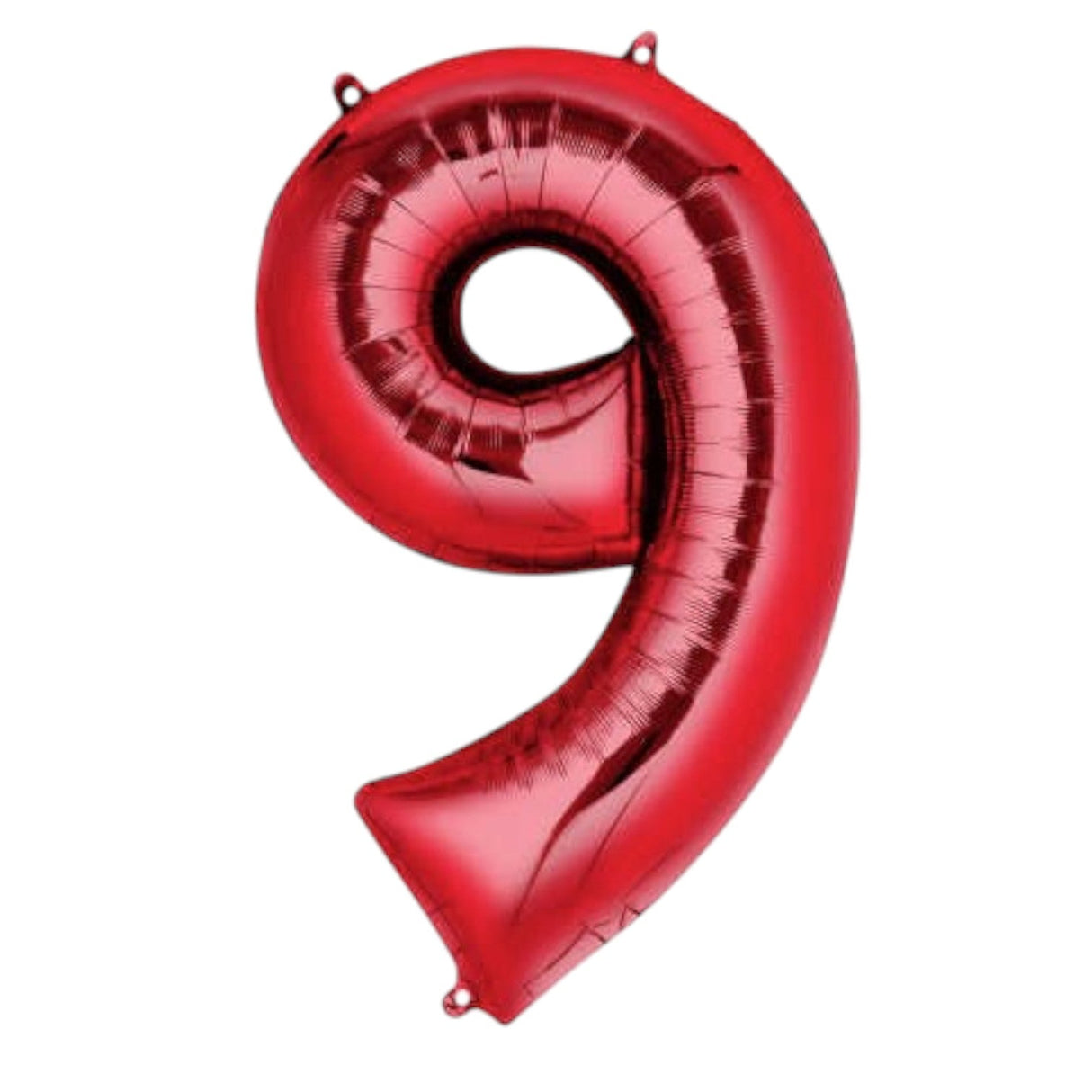 Number 9 Red Balloon 86cm