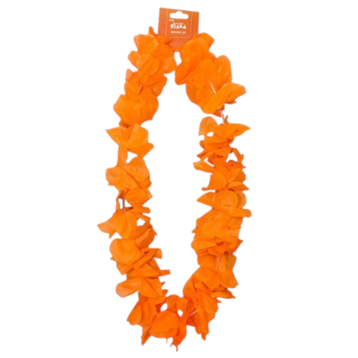 Orange Party Lei