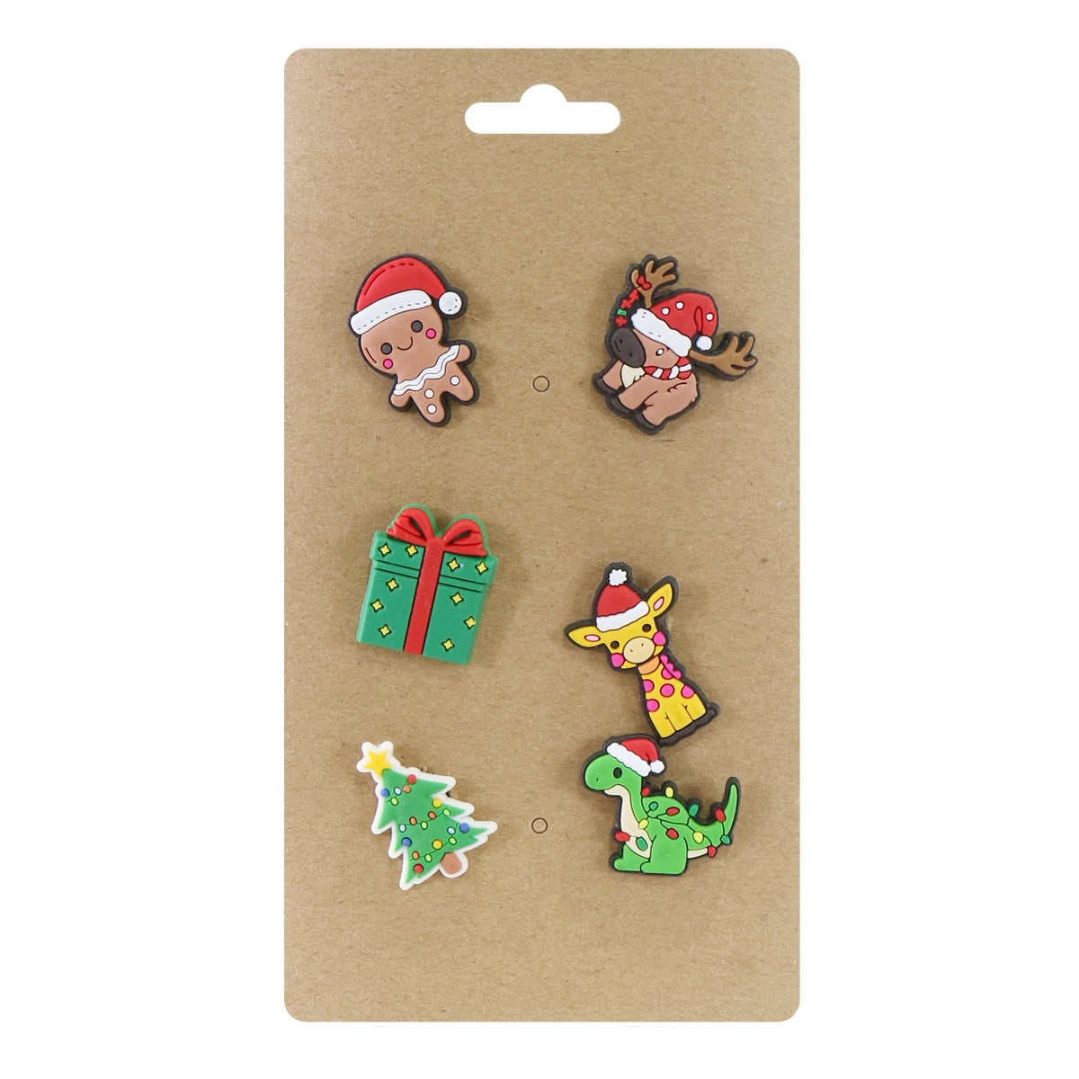 Christmas Shoe Charms 6 Pack