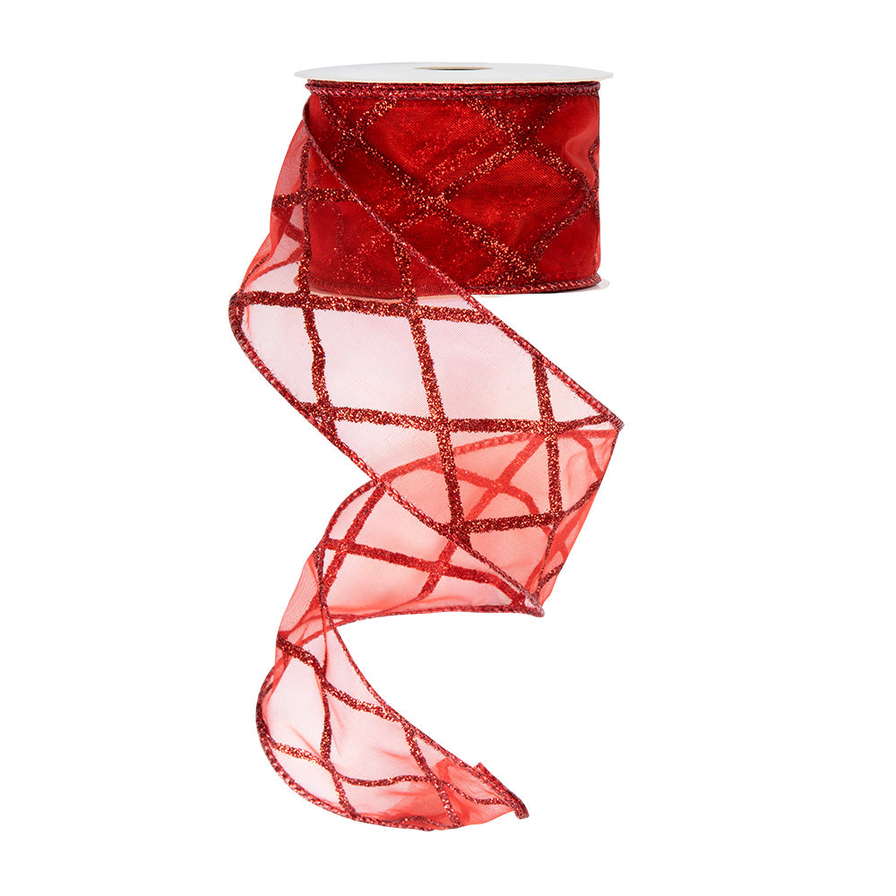 Red Ribbon 50mm x 2.7m