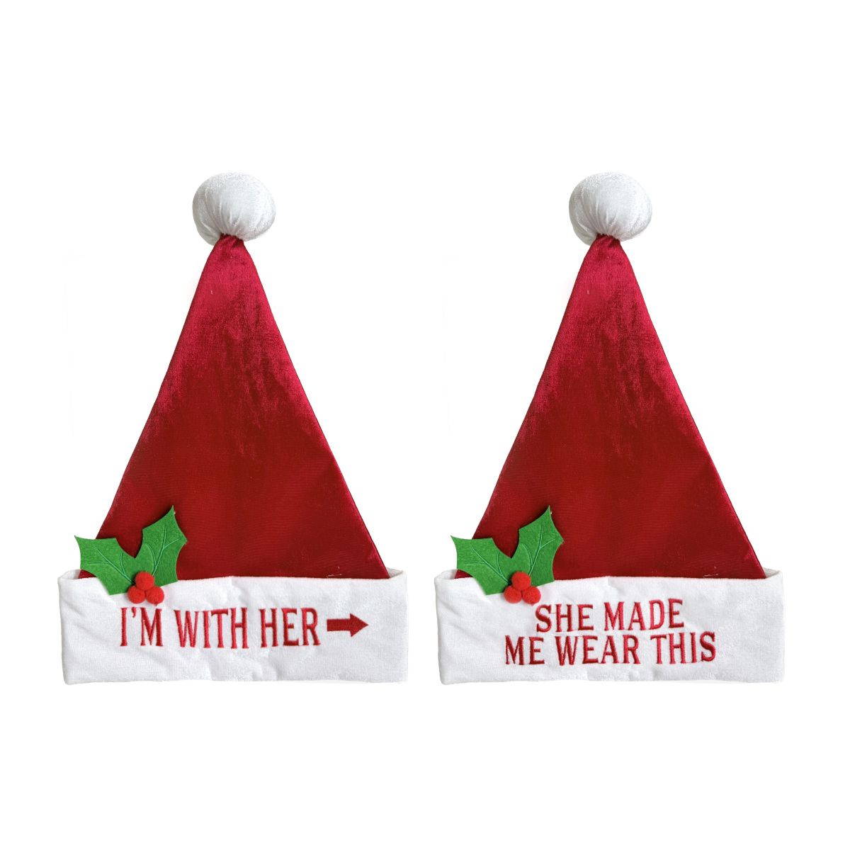 Santa Hat - Assorted Boyfriend/Husband Designs