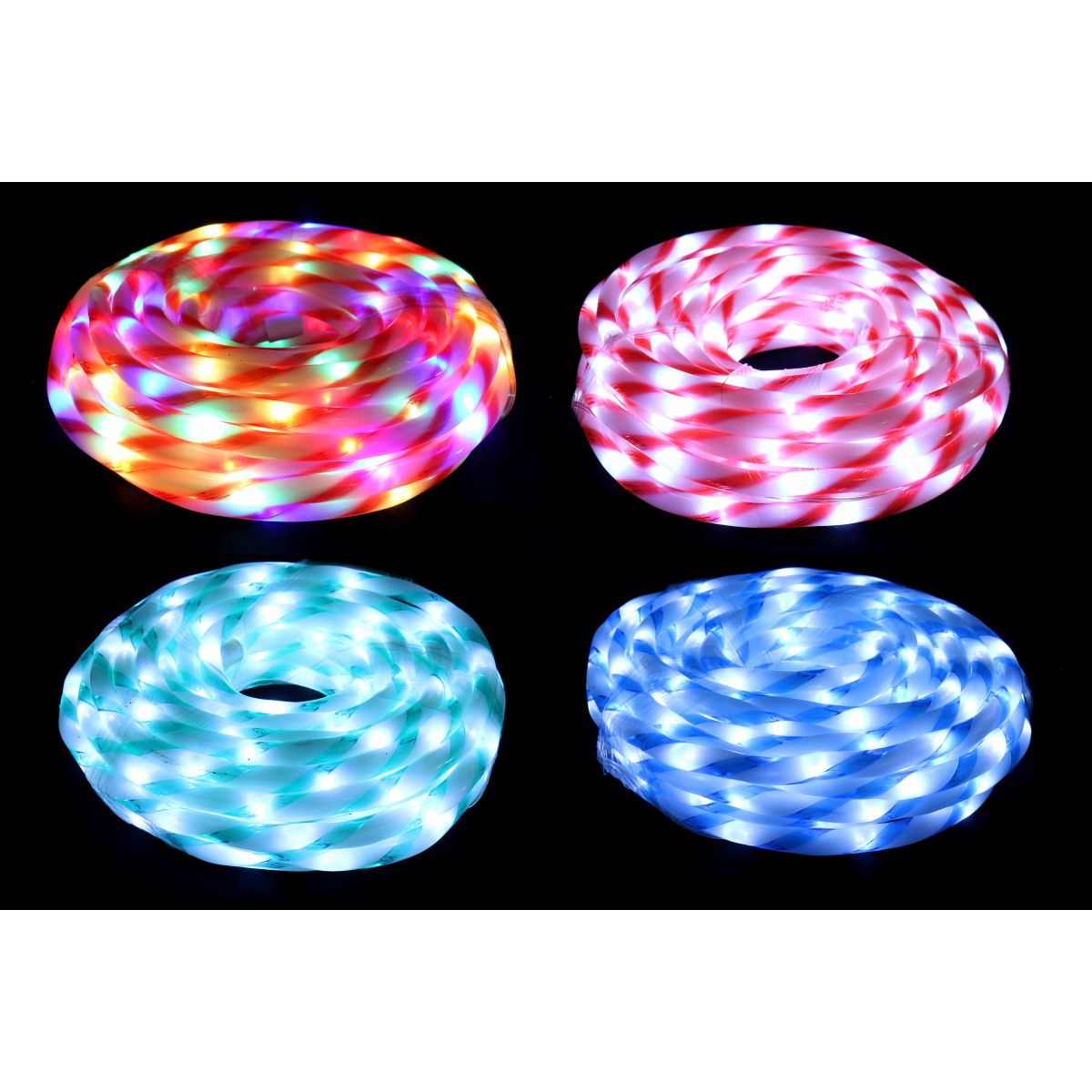 Candy Stripe LED Rope Light 10m