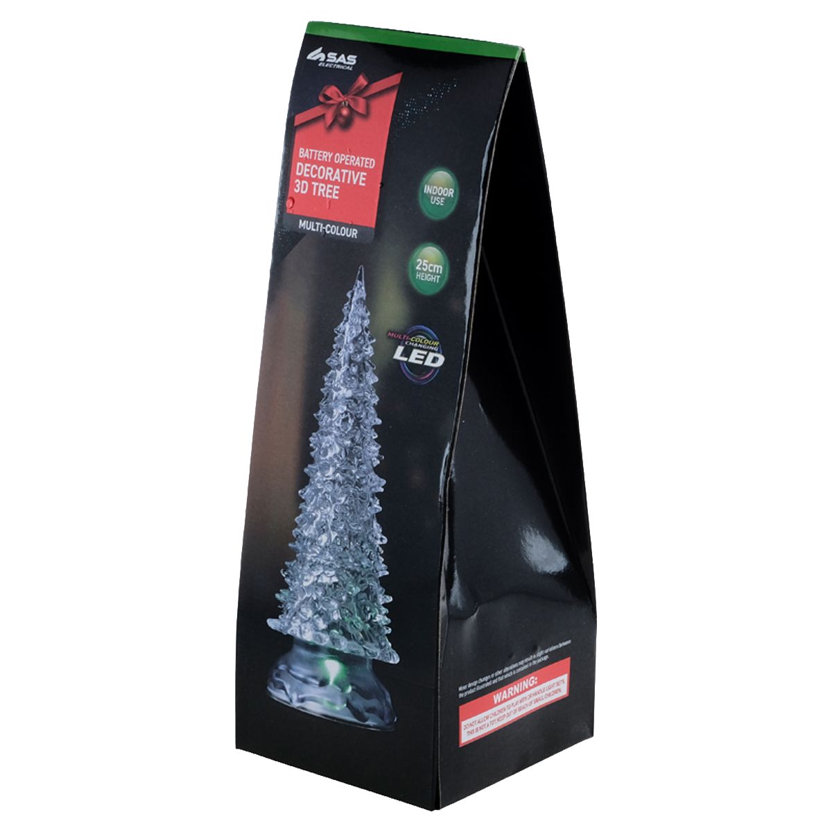 25cm Colour-Changing LED Christmas Tree Light