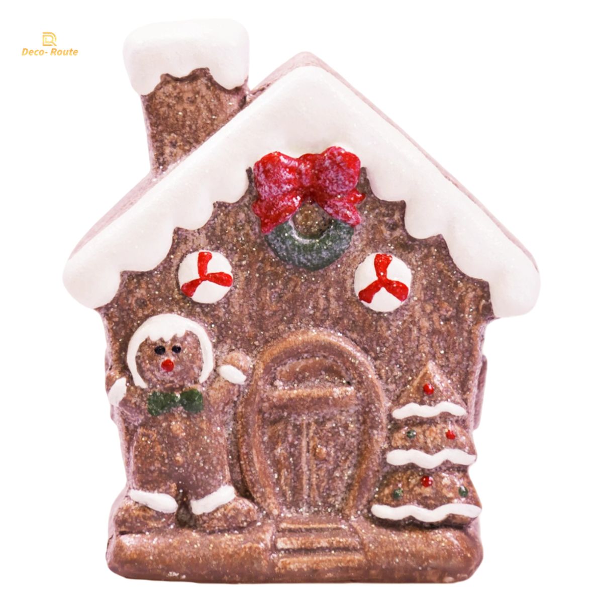 Christmas Gingerbread House Ornament 15 x 12 x 6.5cm