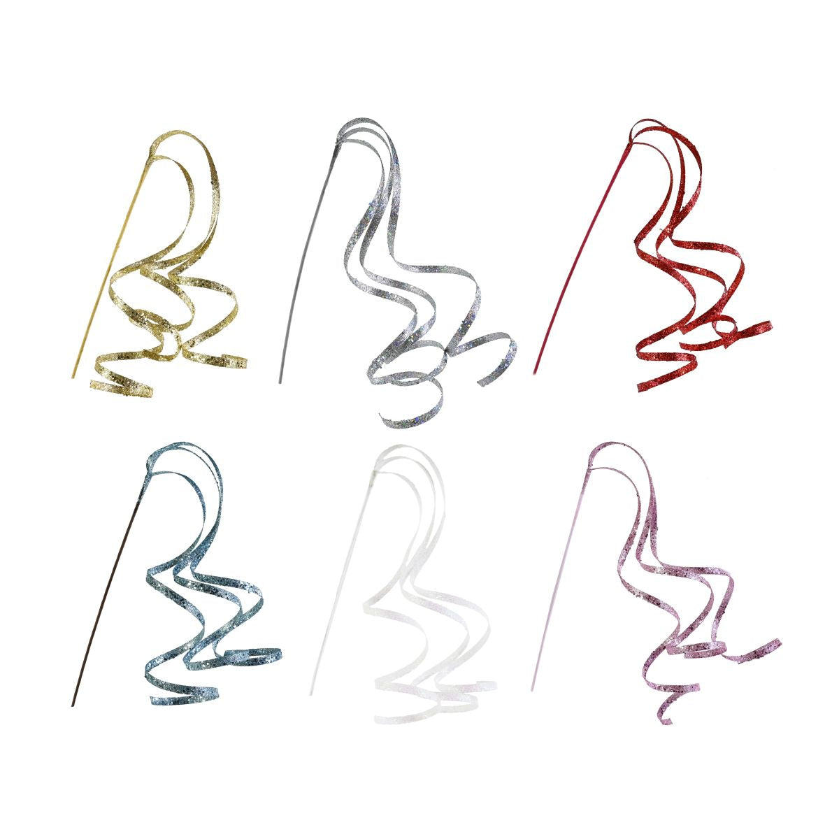 Metallic Spiral Pick 130cm - Assorted