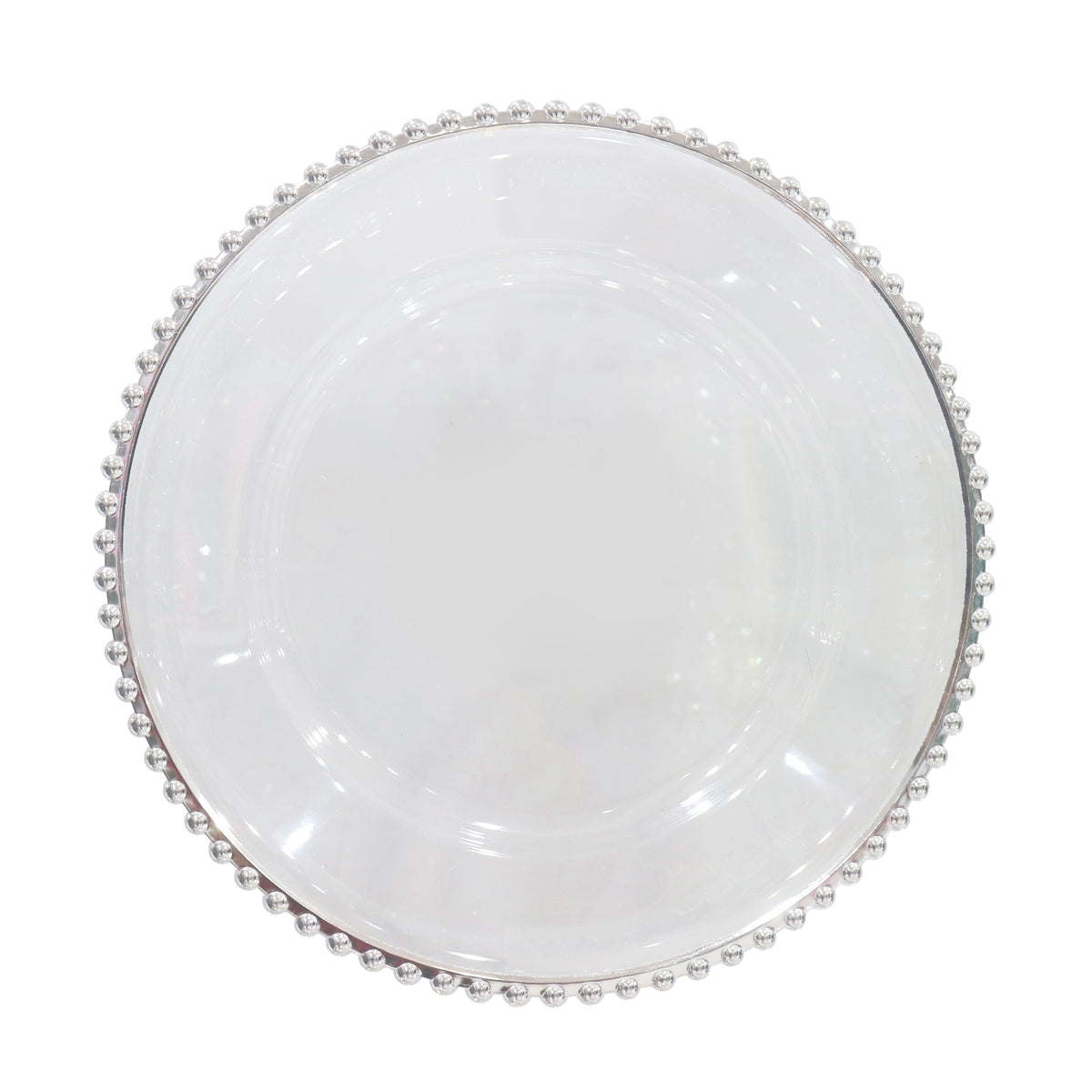 Charger Plate Beaded Edge