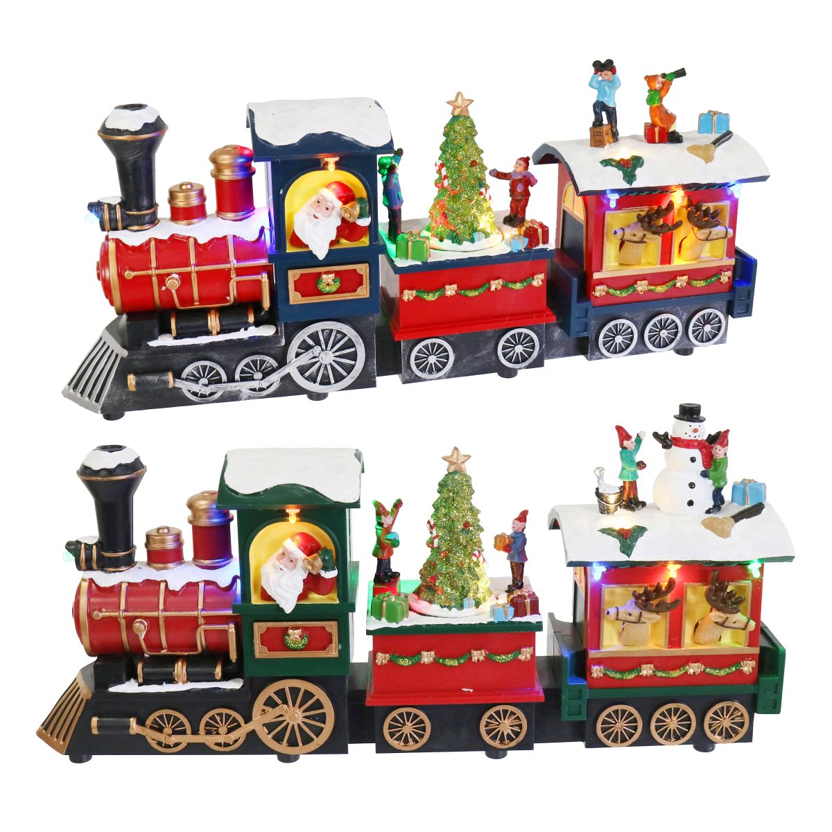 Musical Santa Express Train with LED Lights