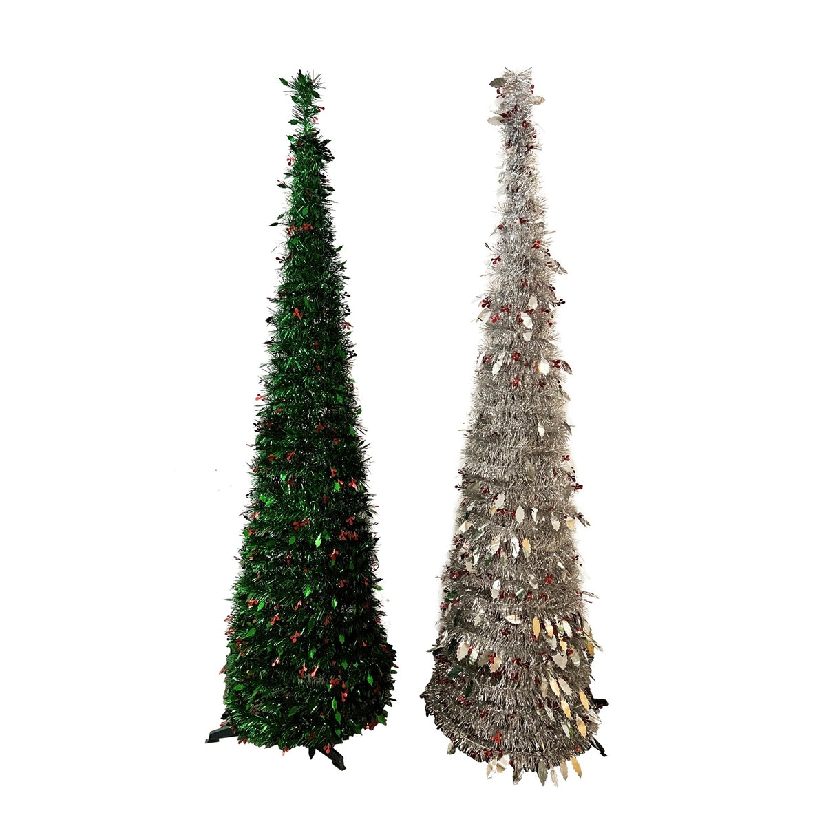 Collapsible Tinsel Tree 1.5m