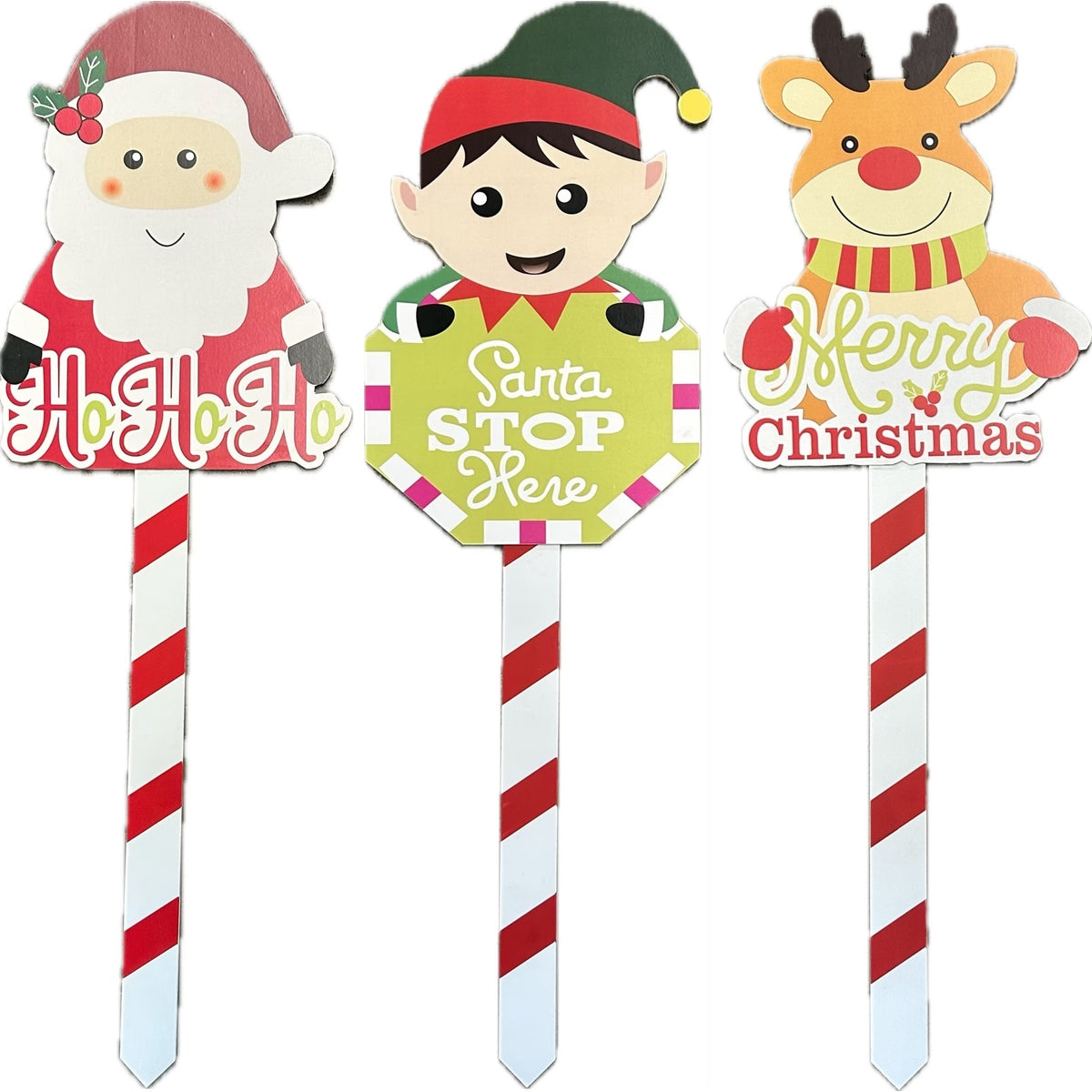 Garden Stakes 69cm 3 Assorted