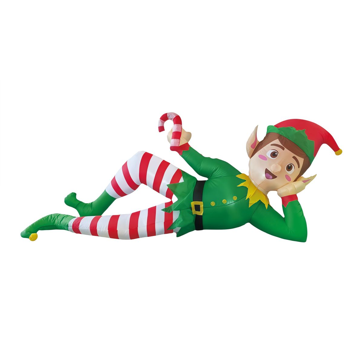 Inflatable Christmas Elf Roof Sitter 255cm
