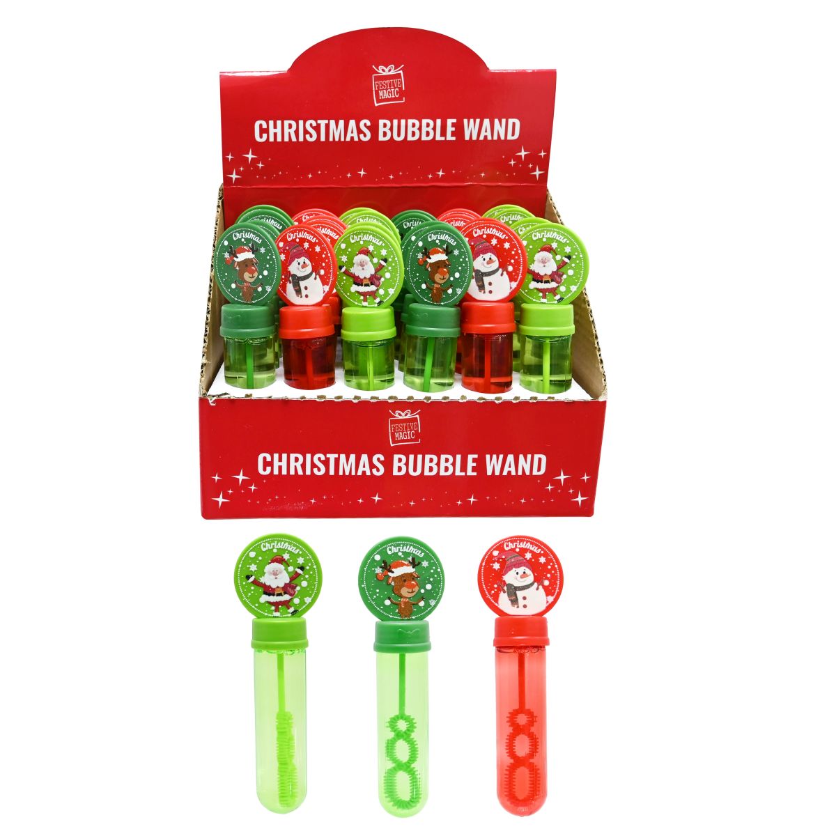 Christmas Bubble Wand 35ml