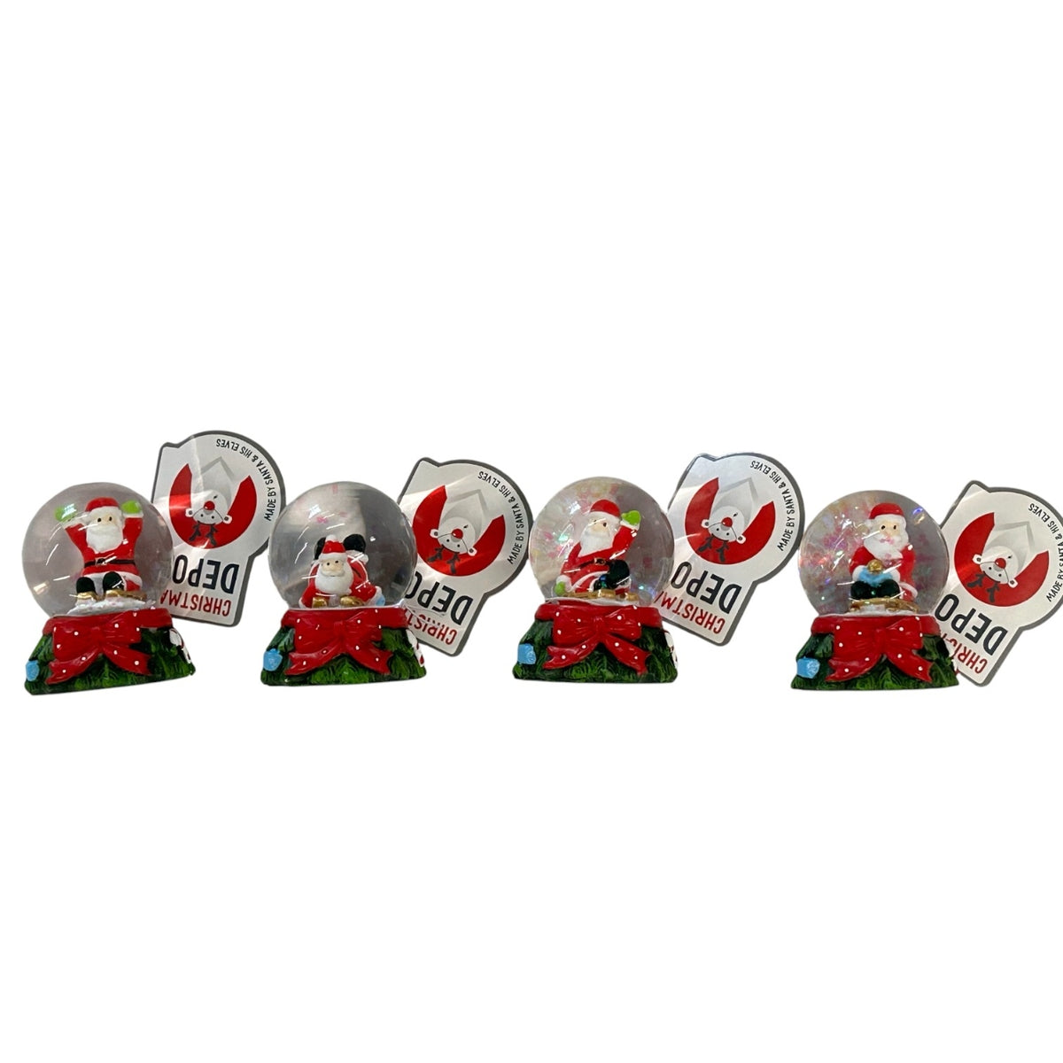 Water Ball Santa Design