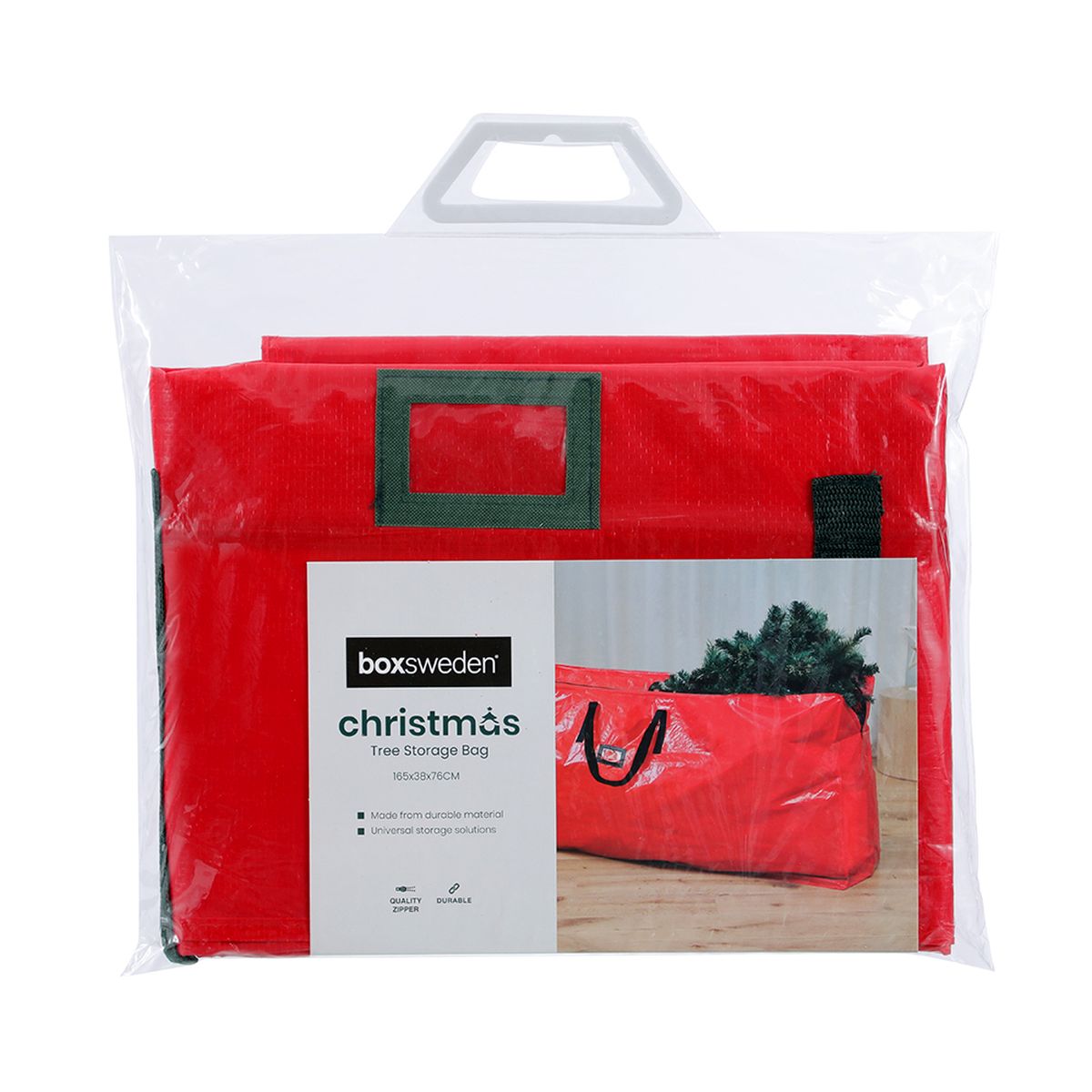 Christmas Tree Storage Bag 165 x 76 x 38cm