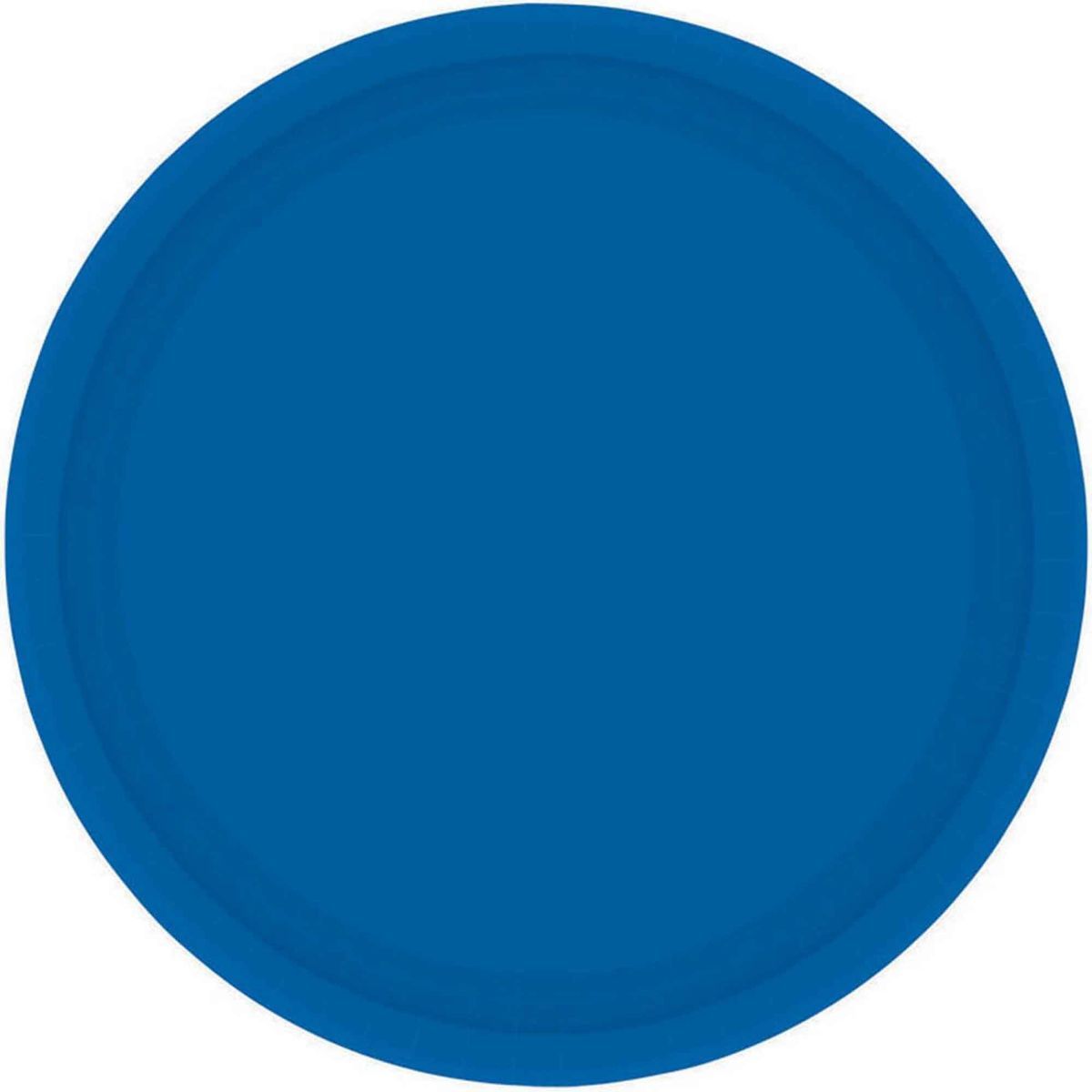 Paper Plate Royal Blue 23cm - 20 Pack
