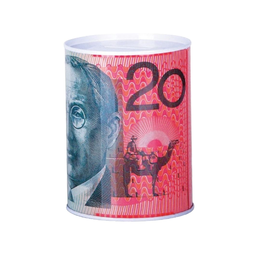 Money Tin – Medium Note Design