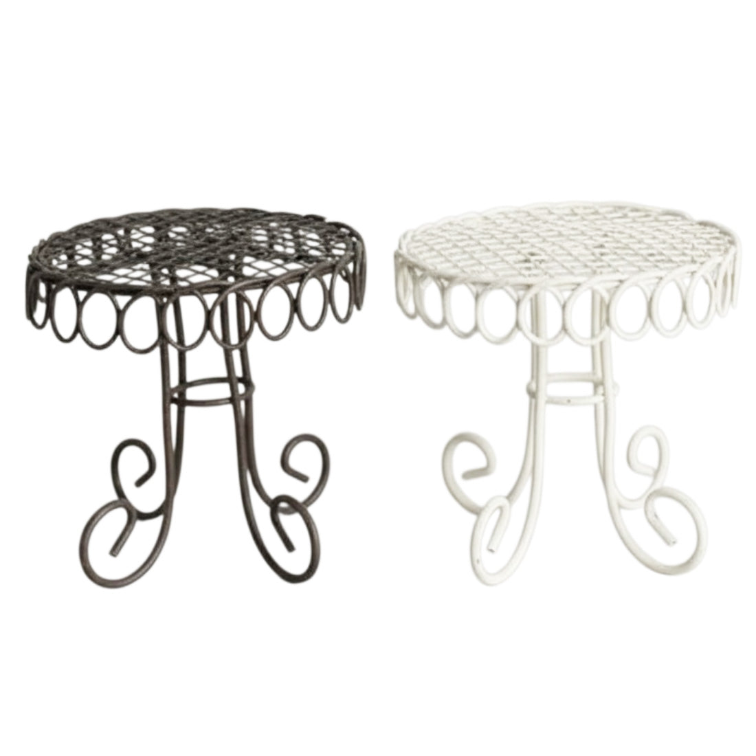 Fairy Metal Garden Table - 2 Assorted