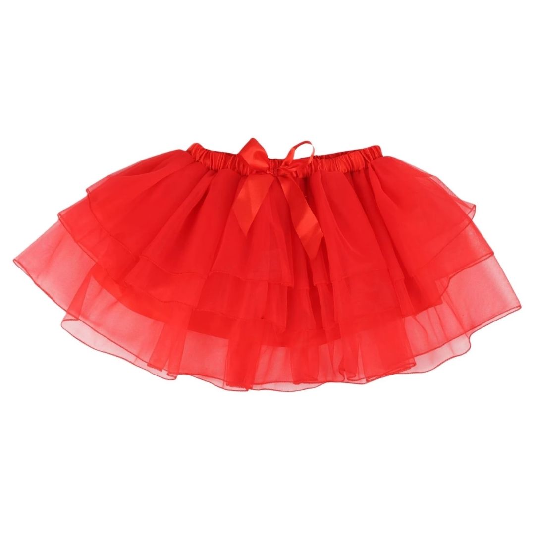 Adults Layered Tutu Red