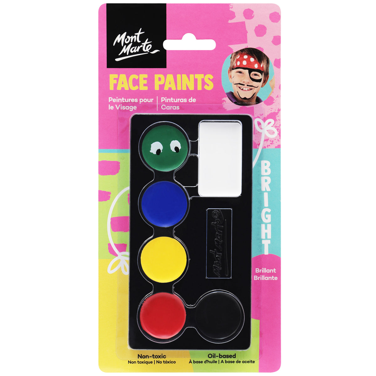 Face Paint Set Bright - Mont Marte